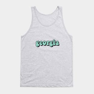 Mint Georgia Tank Top